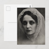 黒と白の花嫁 ポストカード (正面/裏面)