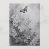 黒と白の蝶 メニュー (正面)