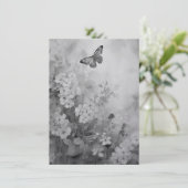 黒と白の蝶 メニュー (スタンド正面)