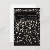 黒と白の輝く星 (正面/裏面)