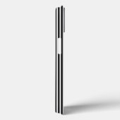 黒と白の5色のストライプ日焼けパターン Case-Mate iPhoneケース (裏面 / 右)