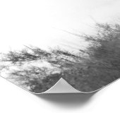 黒と白のSaguaroサボテンが丘の上に16x20 ポスター (角)