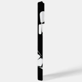黒と白はっきりしたの音楽の恋人カバー Case-Mate iPhoneケース (裏面 / 右)
