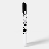 黒と白ヒョウ Case-Mate iPhoneケース (裏面 / 左)