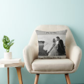 黒と白結婚の クッション (椅子)