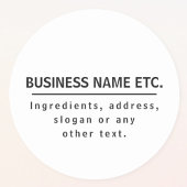 黒と目的数々のの透澄ん明 シール