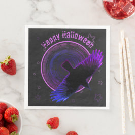 黒と紫のカラス