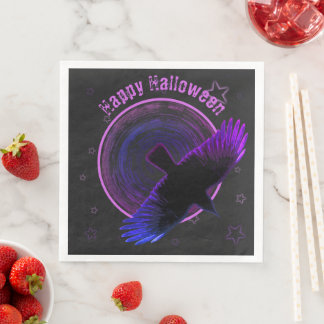 黒と紫のカラス