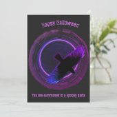 黒と紫のクロウハロウィン (スタンド正面)