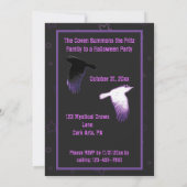 黒と紫のクロウハロウィン (裏面)