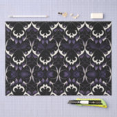 黒と紫のゴシック様式#2 |ティッシュペーパー 薄葉紙 (クラフト)