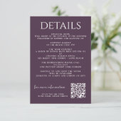 黒と紫のムーディフローラエンクロージャカード エンクロージャーカード (スタンド正面)