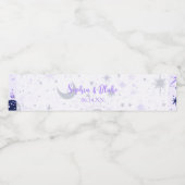 黒と紫の天結婚人 ペットボトルラベル (シングルラベル)