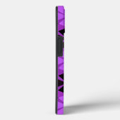 黒と紫の星パターンCase-Mate iPhone ca Case-Mate iPhoneケース (裏面 / 右)