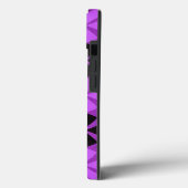 黒と紫の星パターンCase-Mate iPhone ca Case-Mate iPhoneケース (裏面 / 左)