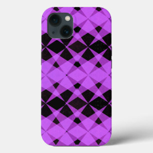 黒と紫の星パターンCase-Mate iPhone ca 13ケース