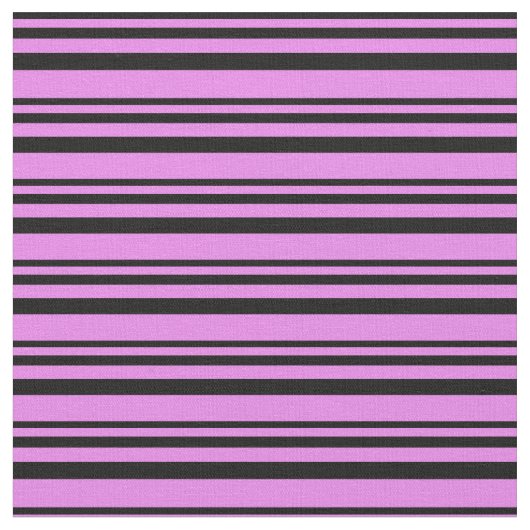 黒と紫の色のストライプ ファブリック (クローズアップ)