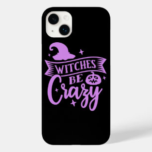黒と紫のWitches Be Crazy Case-Mate iPhone 14 Plusケース