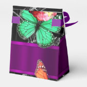 黒と紫結婚の フェイバーボックス (裏面サイド)