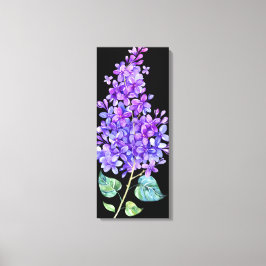 黒と紫 キャンバスプリント