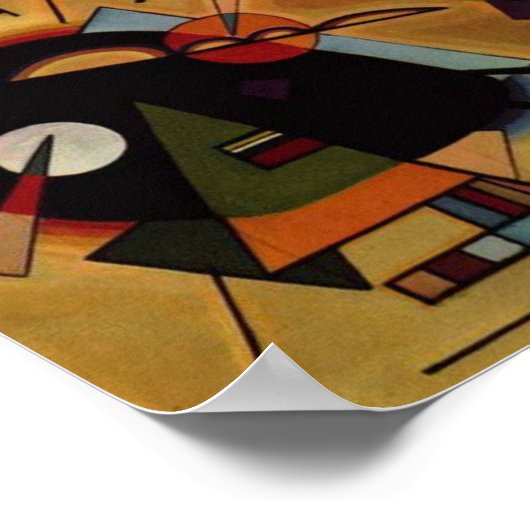 黒と紫 ポスター (角)