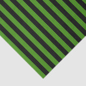 黒と緑のストライプ 薄葉紙 (詳細)