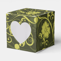 黒と緑の自然図解入りの、写真付きのフローラルパターン