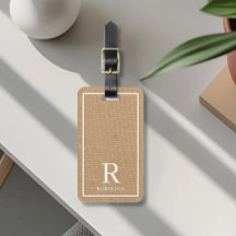 黒と自然の姓モノグラム