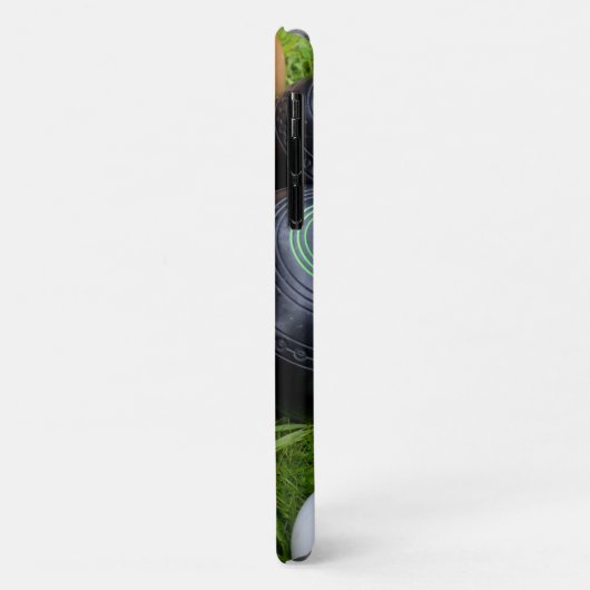 黒と茶色の芝生鉢 Case-Mate iPhoneケース (裏面/左)