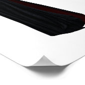 黒と血の赤のポスターの吸血鬼 ポスター (角)