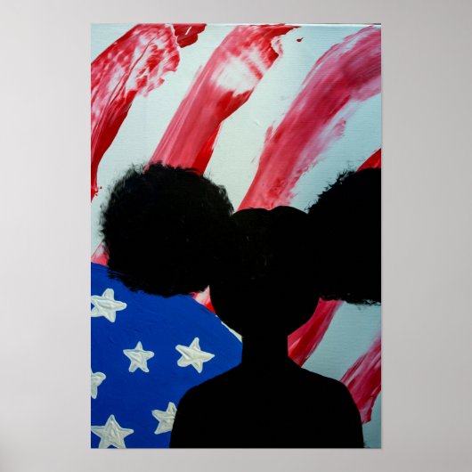 黒と血 ポスター (正面)