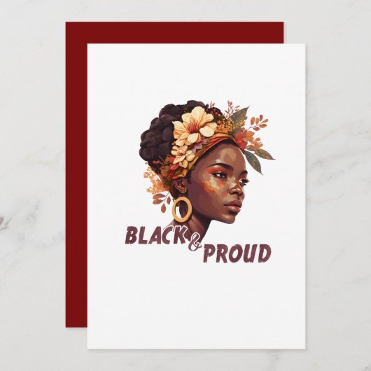 黒と誇りを持った シーズンカード (正面/裏面)