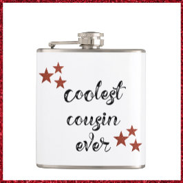 黒と赤のいとこクールこまで フラスク