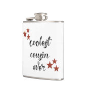 黒と赤のいとこクールこまで フラスク (左)