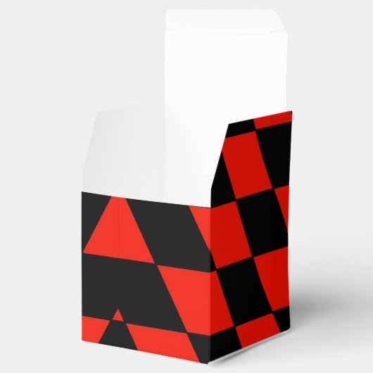 黒と赤のお願いボックス フェイバーボックス (オープン)