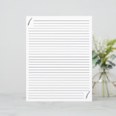 黒と赤のクイルの羽が文房具に並ぶ (スタンド正面)