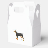 黒と赤のドーベルマン（犬）新漫画 フェイバーボックス (オープン)