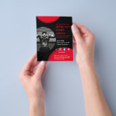 黒と赤の写真 ジム パーソナルトレーナー フィット フライヤー (手)