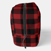 黒と赤の格子模様チェック ドップキット (右)