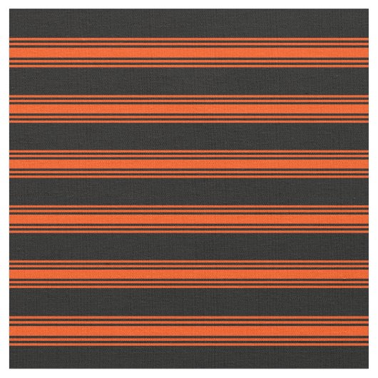 黒と赤の色のストライプ ファブリック (クローズアップ)