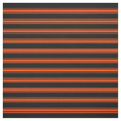 黒と赤の色のストライプ ファブリック (見本)