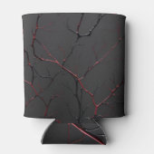 黒と赤の血管 缶クーラー (裏面)