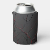黒と赤の血管 缶クーラー (缶裏面)