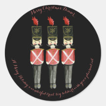 黒と赤の3つのくるみ割り