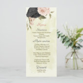 黒と赤面の花ボタニッ結婚クス メニュー (スタンド正面)