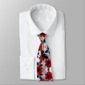 黒と赤 ネクタイ (タイ)