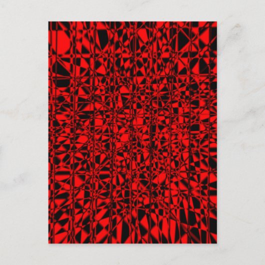 黒と赤 ポストカード (正面)