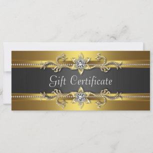 黒と金のビジネスギフト券