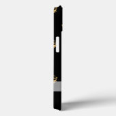 黒と金ゴールドのクラウンパターン Case-Mate iPhoneケース (裏面 / 右)