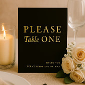 黒と金ゴールドのサインを一つ結婚式の引き出物に 箔シーズンカード